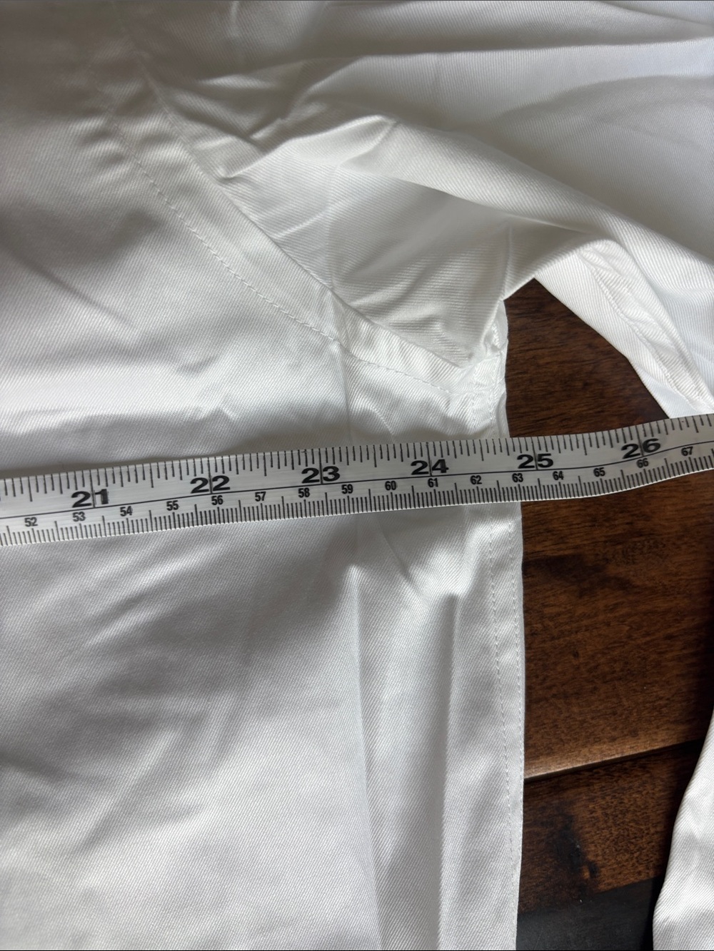 White Cotton Dress Shirt - Picture 6 of 10